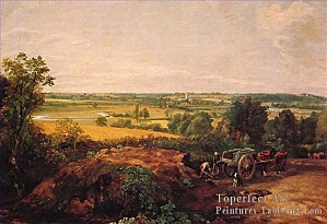5-Vue-der-Dedham-Romantique-Paysage-John-Constable