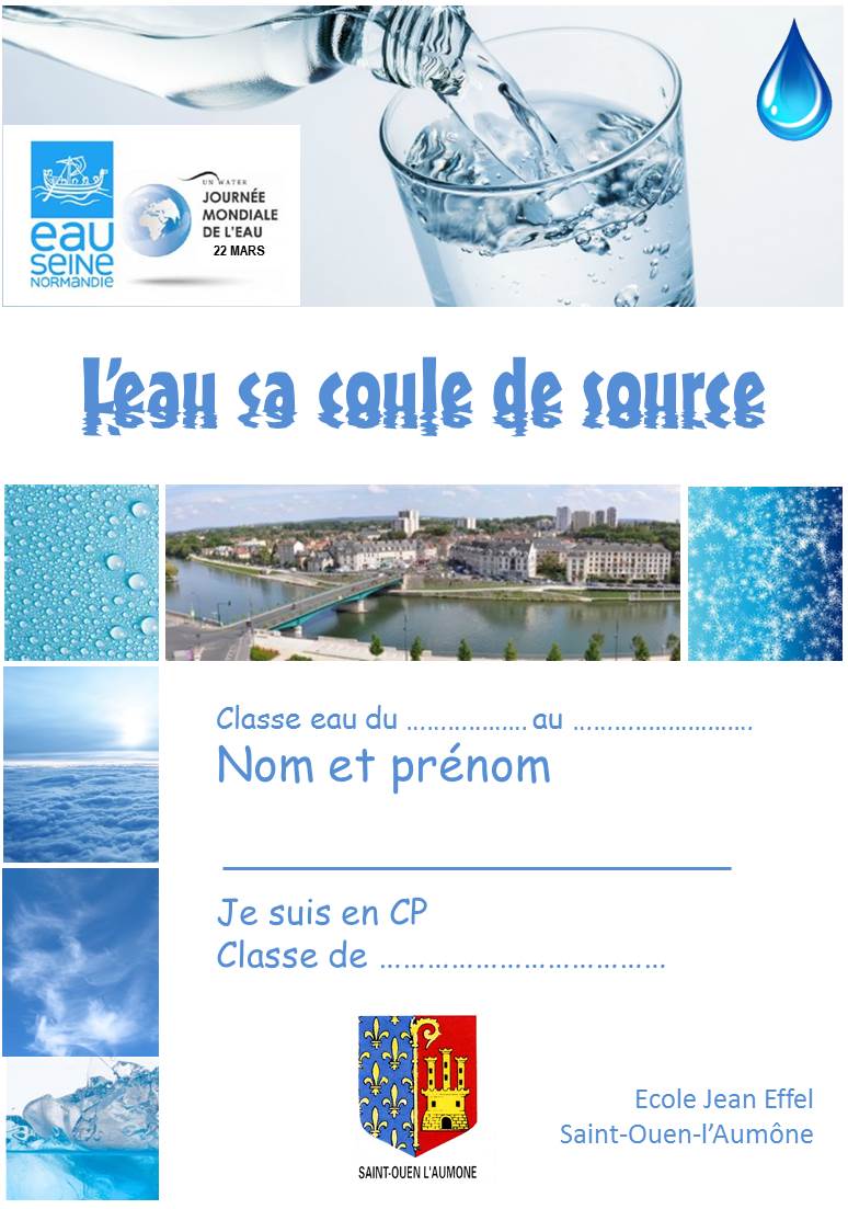 Page De Garde Cahier D eau