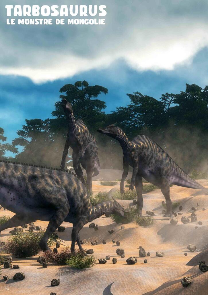 Les Dinosaures 2:  Tarbosaurus - Le monstre de Mongolie (8 pages)