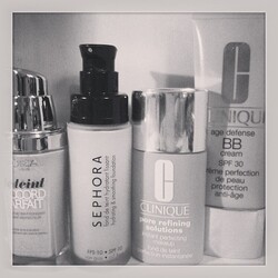 Mes produits teint du moment...