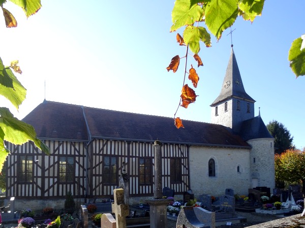 L'église à pans de bois Saint-Martin, de Juzanvigny