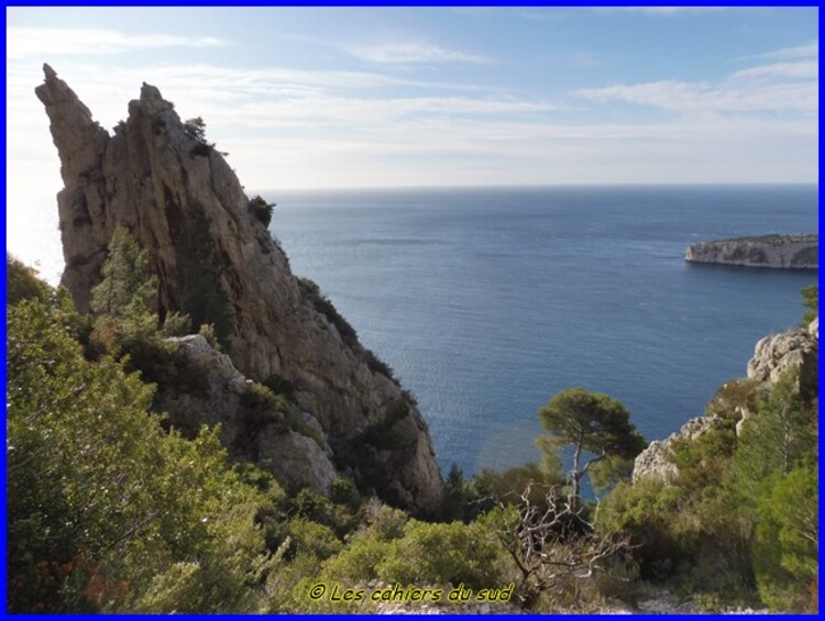 Calanques, la tour de Pise