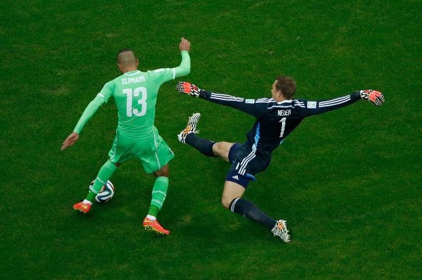 Lundi 30.6.2014 à Porto Alegre Allemagne-EN 2-1 après prolongations