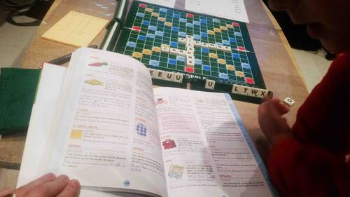 A la découverte du scrabble et du dictionnaire