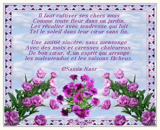 Texte rencontre amitié