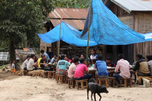 Village de Ban Bor,  entre Pakbeng et Louang Prabang