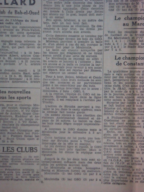 25.10.36 gso-mca 1-2 la première victoire du mca en division d\'honneur