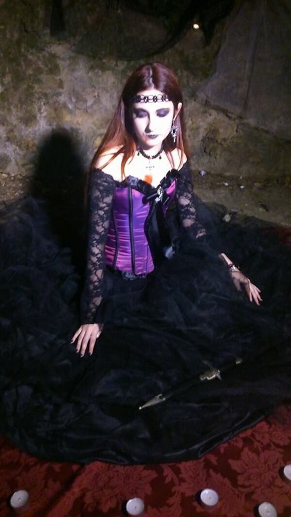 Pandora Beck, modèle gothique