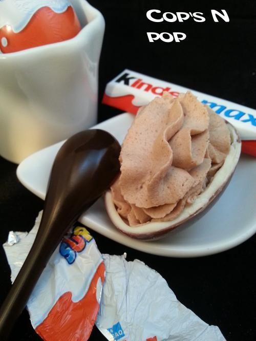 ? Mousse de kinder maxi dans leur coque de kinder surprise ?