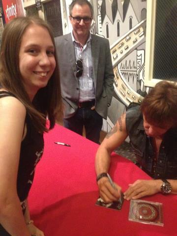 Richie sambora en image  en radio aujourd'hui 14 sept 2012