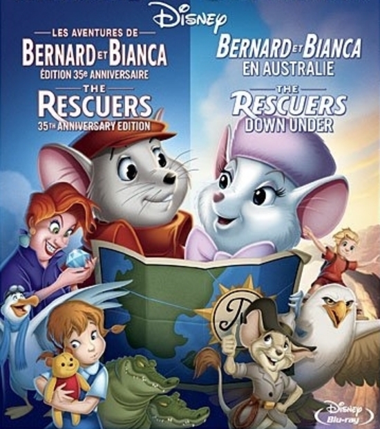 Bernard et Bianca en Australie - Disney Blu-ray 4-1-1