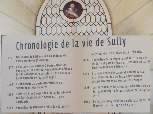 Visite du château de Sully sur Loire