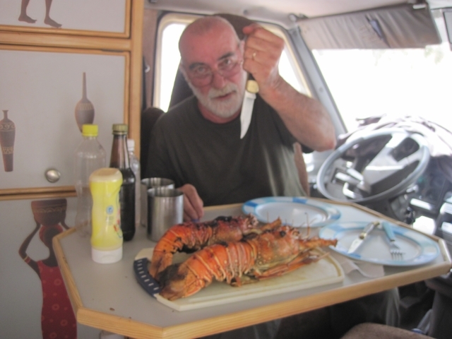 391 Nouakchott Langoustes dans le camion