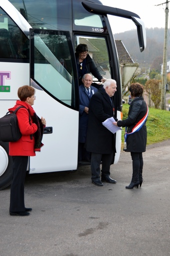 20 Novembre- Voyage Mémoire de l'Amicale de la D.F.L. dans les Vosges et en Alsace : une première étape à Champagney et Andornay