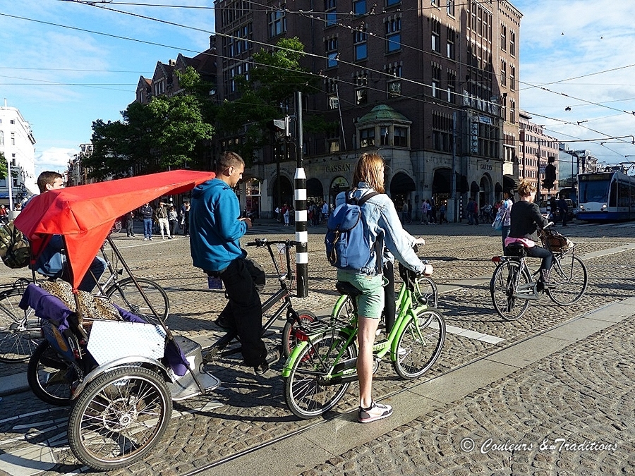 Amsterdam en vélo 