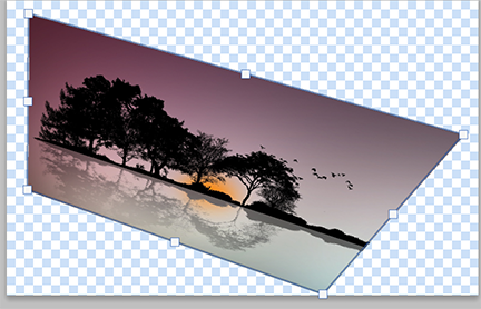 Transformation, redimensionnement calque, rotation