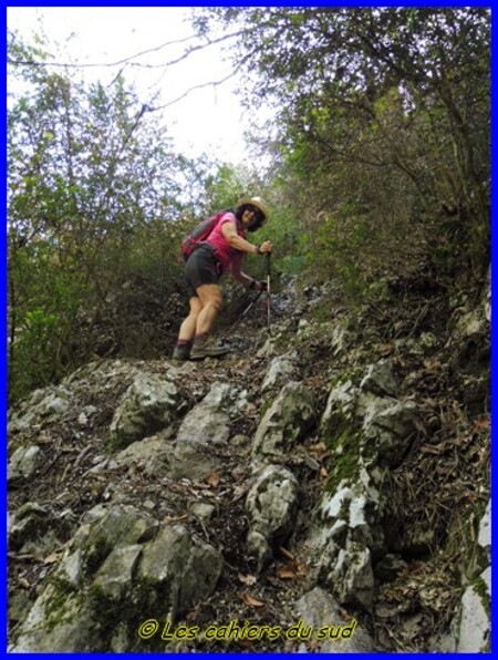 Sentier de tuf