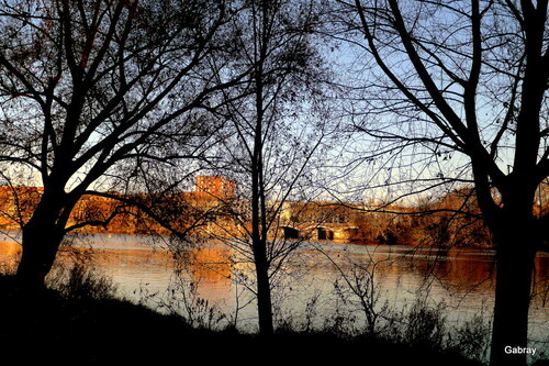 Toulouse : pont St Michel et quai de Tounis ...