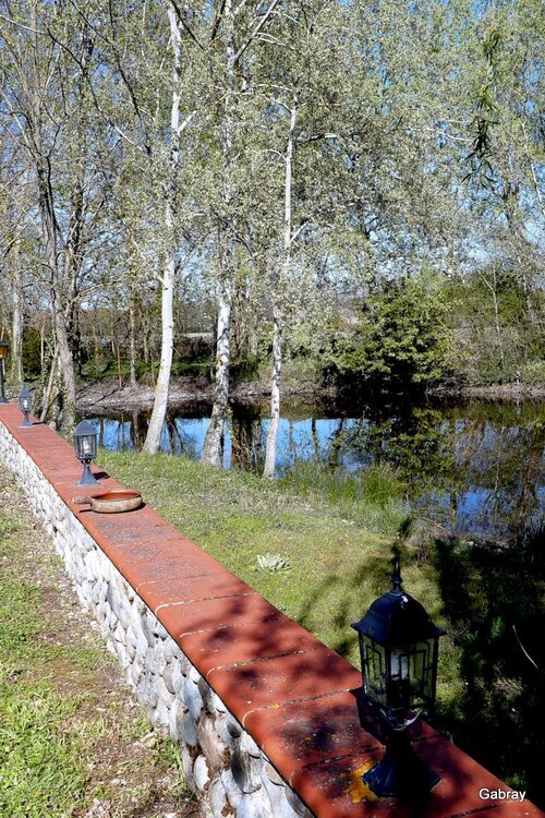 Le plan d’eau aux reflets