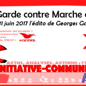 Avant garde contre Marche arrière - par Georges Gastaud - INITIATIVE COMMUNISTE