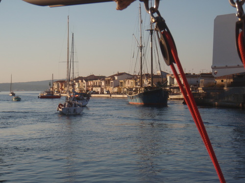 LE FIN DU VOYAGE , SETE AVANT L'ETANG DE THAU