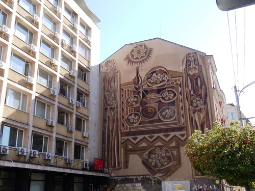 Sofia: autour du Théâtre Ivan Vasov et du jardin de l'indépendance (photos)