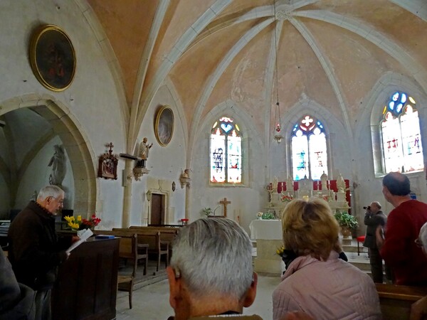 Visite du prieuré de Jully les Nonnains avec les Amis du Châtillonnais et Châtillon Scènes