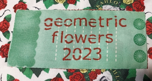 Geometric flowers