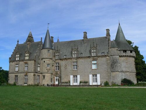 Château de Bonnefontaine à Antrain (Ile et Vilaine)