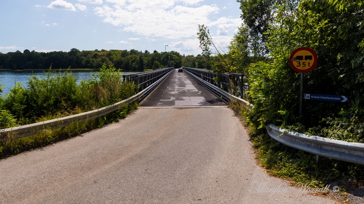 Suède : Île de Vaxholm balade en forêt