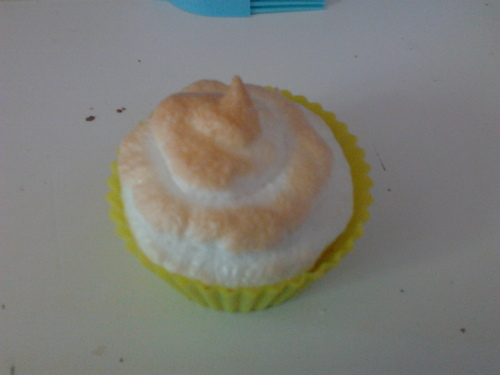 cupcakes au lemon curd et sa meringue 