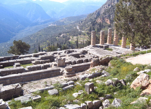 Patrimoine mondial de l'Unesco : Delphes - Grèce -