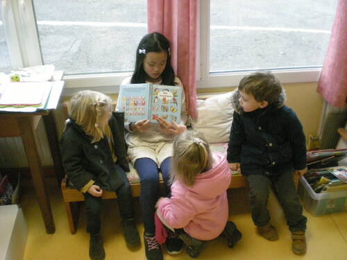 Lecture des CM en maternelle