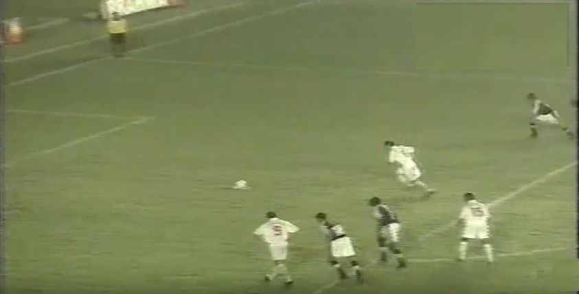 3.1.2000 Amical au Brésil Vasco de Gama-EN 7-0 penalty raté