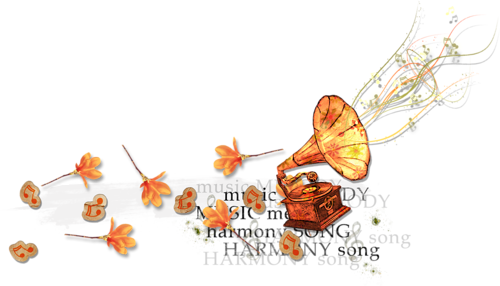 Tubes musiques en png