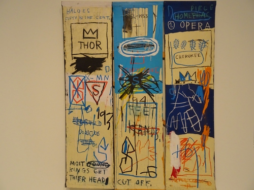 Basquiat à la Fondation Vuitton: suite de la découverte (photos)