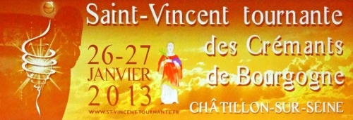 La Saint Vincent tournante aura lieu à Châtillon sur Seine en 2013