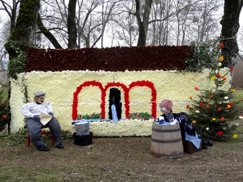 Les superbes réalisations fleuries des villages viticoles Châtillonnais...