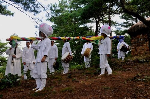 28 septembre - Andong, rituel chaman