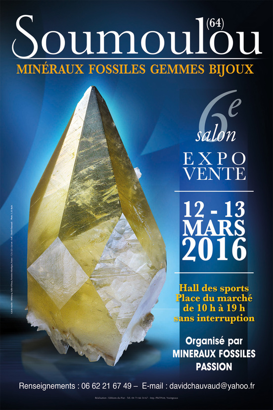 Salon Minéraux Fossiles Soumoulou 2016