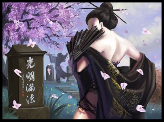 Image asiatique geisha