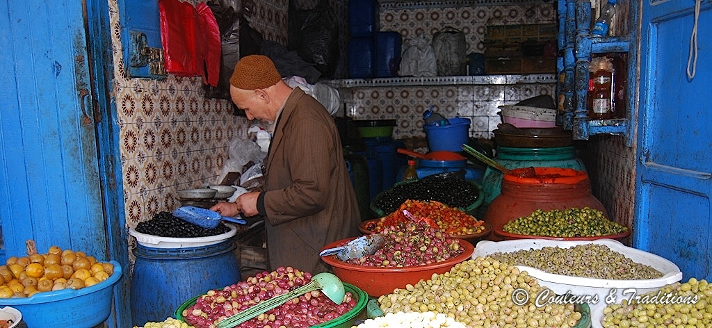 La vie commerciale dans le vieux Essaouira