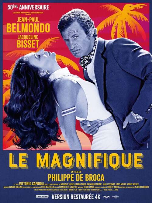 Le film Le Magnifique., avec Jran-Paul Belmondo, ressort au cinéma