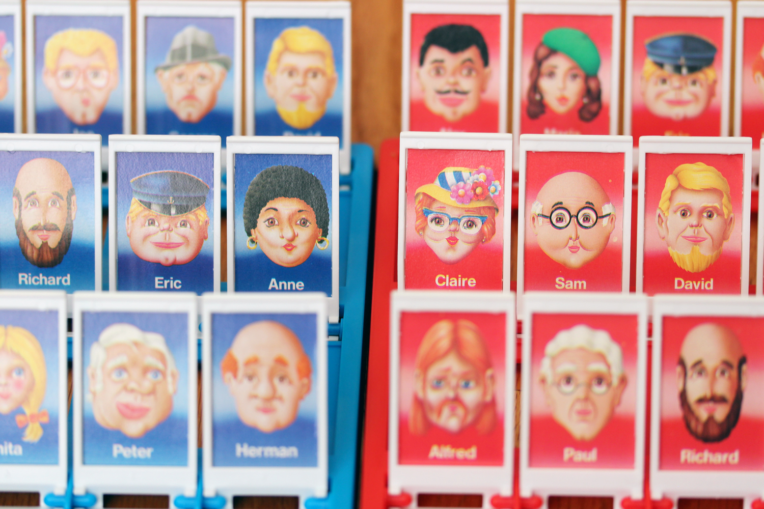 Who Is It Board Game Funny Guess Who Cards Game Family