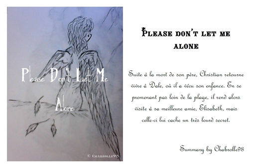 Please don't let me alone - Résumé