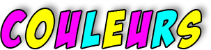 Couleurs