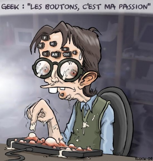 RÃ©sultat de recherche d'images pour "geek boutonneux"