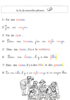 C'est la rentrée ! ... les couleurs.