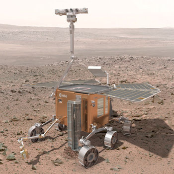 la mission exomars prévoit l'envoi d'un robot sur la planète rouge
