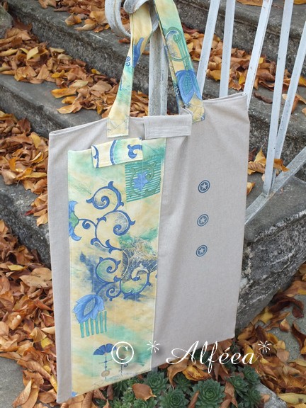Sac accessoires Patchwork